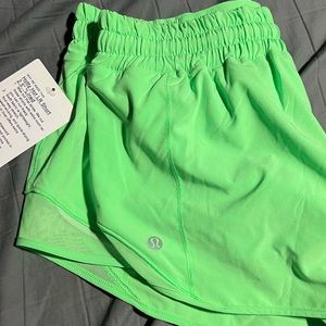 Brand new never worn tags still on size 10 lululemon shorts